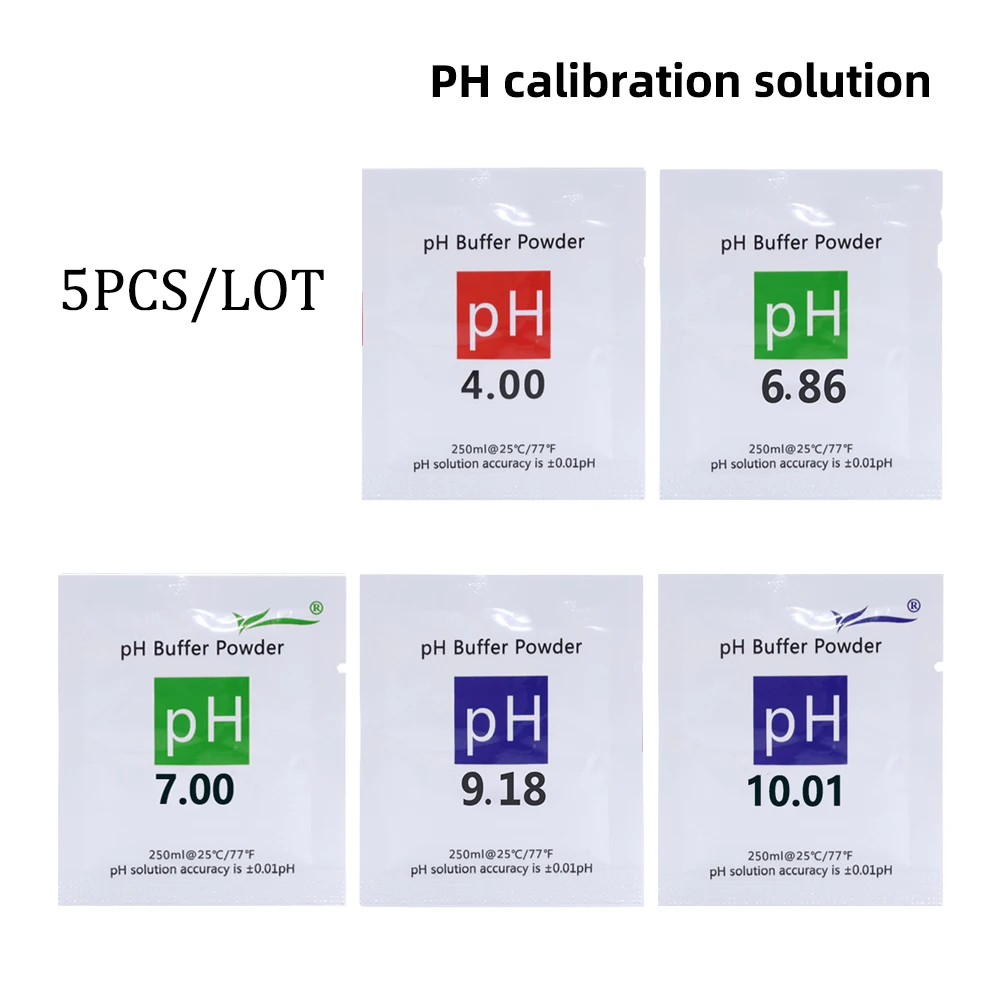 PH Buffer Powder 4.00 6.86 9.18 7.00 10.0 ORP Calibration Powder Correction Solution Powder for Testing Measure