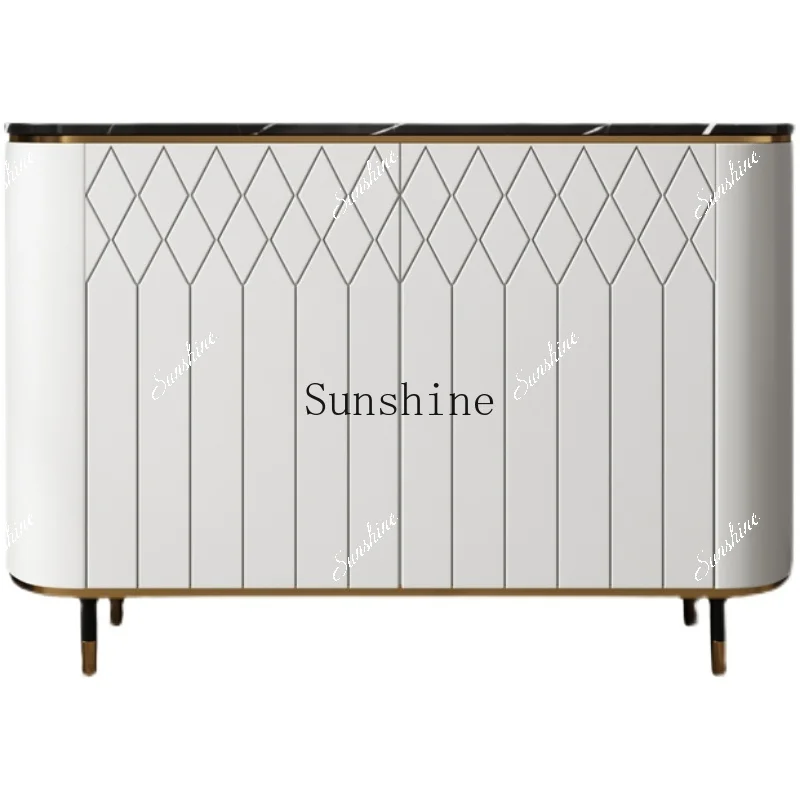 

Light luxury entrance entrance Italian shoe cabinet modern household locker FT