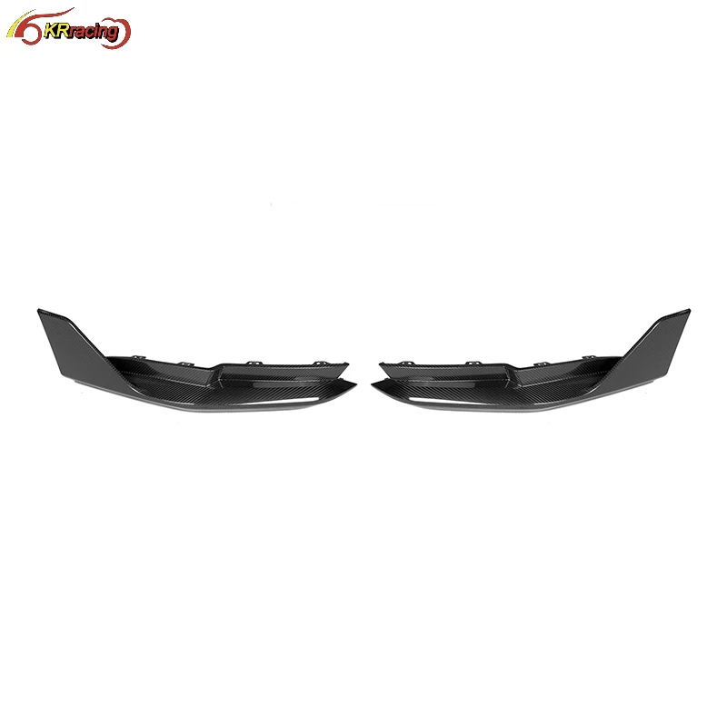 M-Performance Style Dry Carbon Fiber Car Rear Bumper Splitter For BMW 3 4 Series G80 M3 G82 M4 Competition 2021-2022