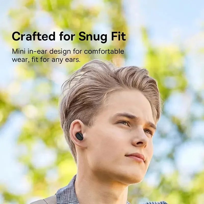 BASEUS Bowie EZ10 TWS سماعة بلوتوث 5.3 سماعة رأس لاسلكية 0.06s الكمون المنخفض في الأذن سماعات أذن رياضية