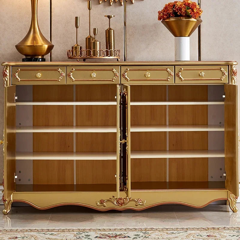 Closet solid wood racks, simple and modern storage, storage and storage.