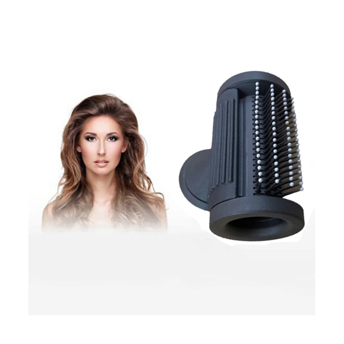 Buse anti-vol pour la gamme complète d'accessoires de sèche-cheveux Airwrap Dyson, buse lisse anti-vol, gris