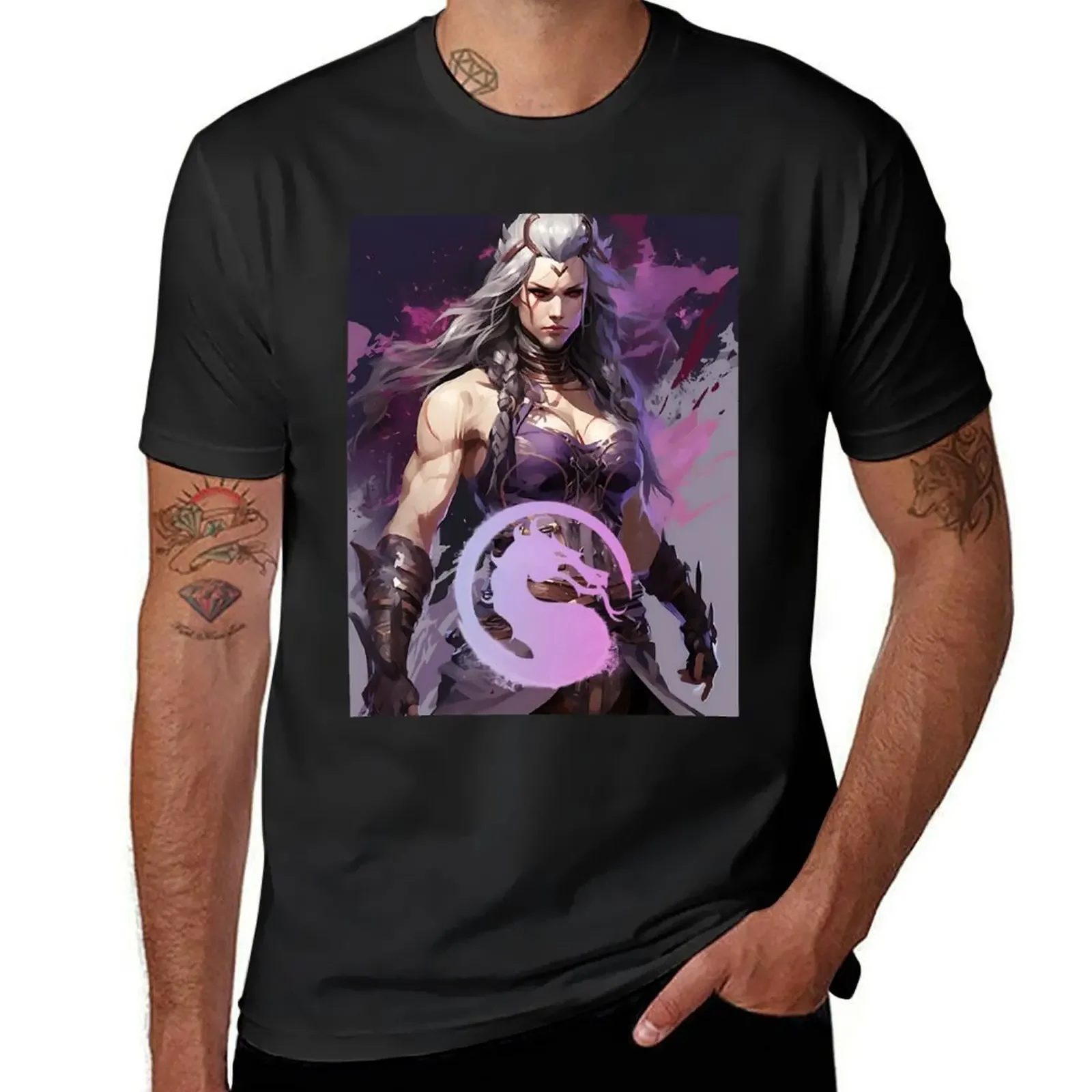 MK 1 Sindel T-Shirt oversized t shirt vintage clothes anime t shirts outfits for men