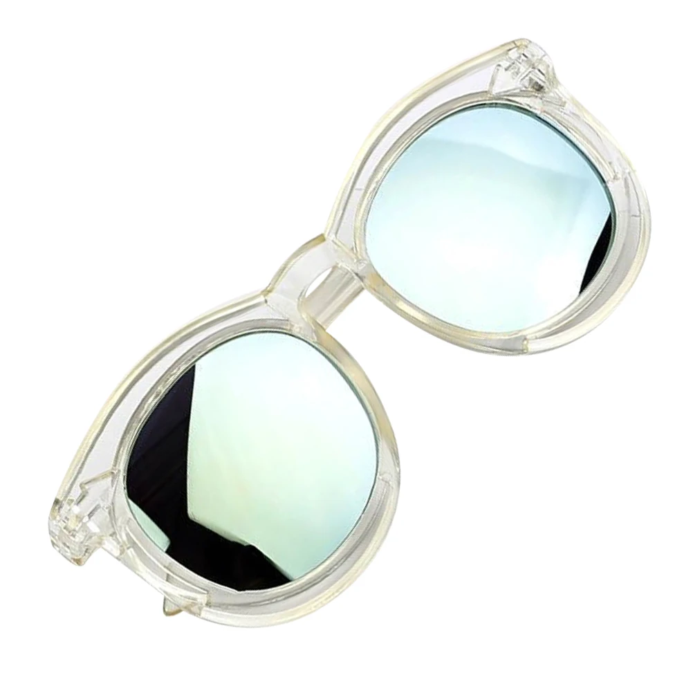 

1pc Children Sunglasses Uv Protection Kids Glasses Non-Slip Durable Lightweight Fashion Eyewear For Boys Girls Colorful Mirror