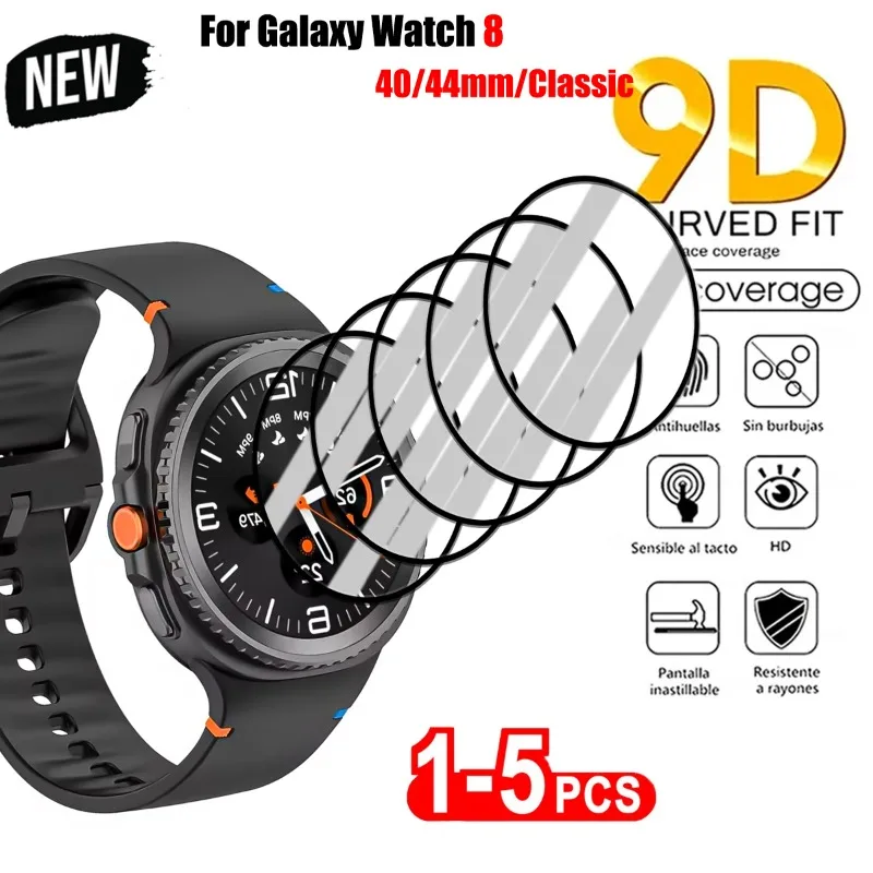 Schutzfolie für Samsung Galaxy Watch 8 Classic 46 mm, Displayschutzfolie, kratzfeste Folie für Samsung Galaxy Watch 8 40 mm 44 mm