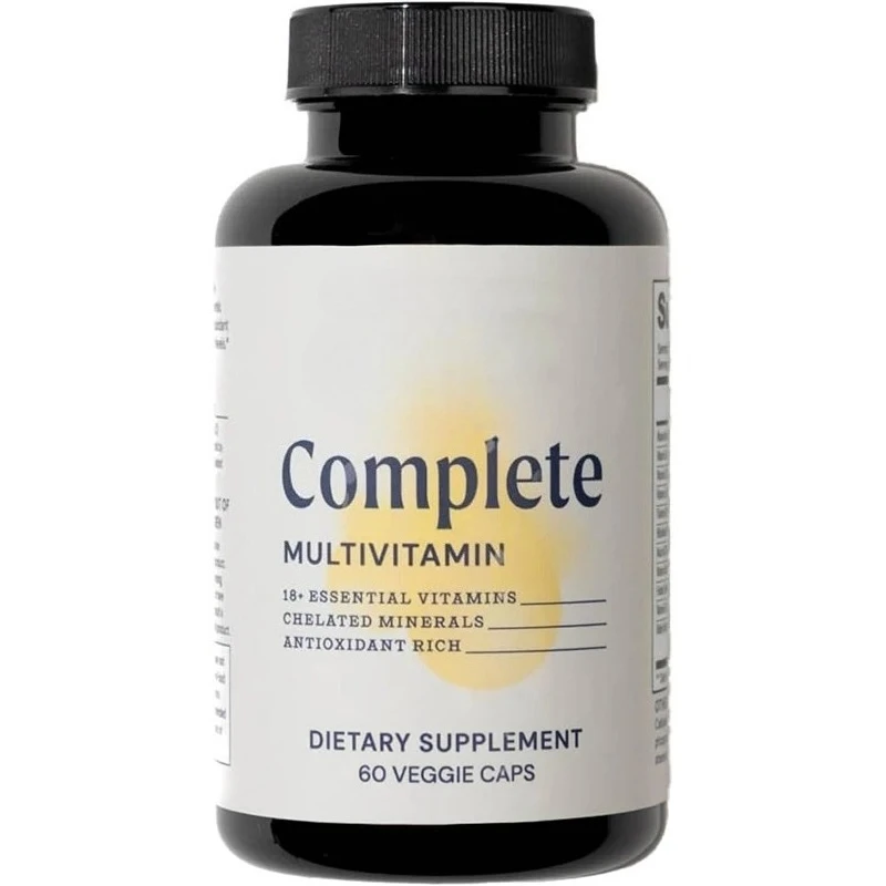 Multivitaminas para Adultos - Suplemento Multivitaminas con Zinc, Yodo y Vitaminas A, B6, B12, C, D y E - 60 Cápsulas