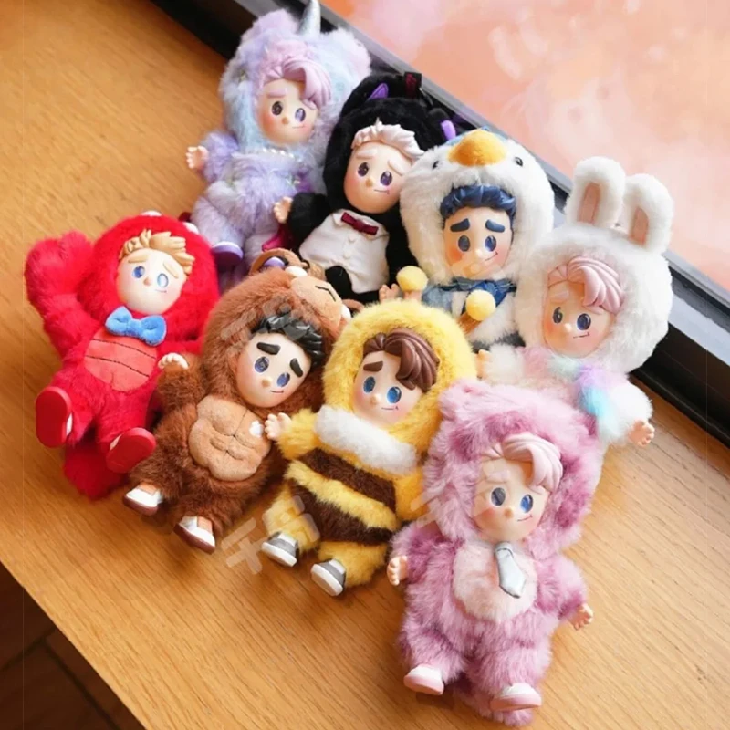 

Forerunner Hello Friend Series Blind Box Forerunner Vinyl Face Plush Mystery Box Dolls Surprise Bag Charm Pendant Action Figure