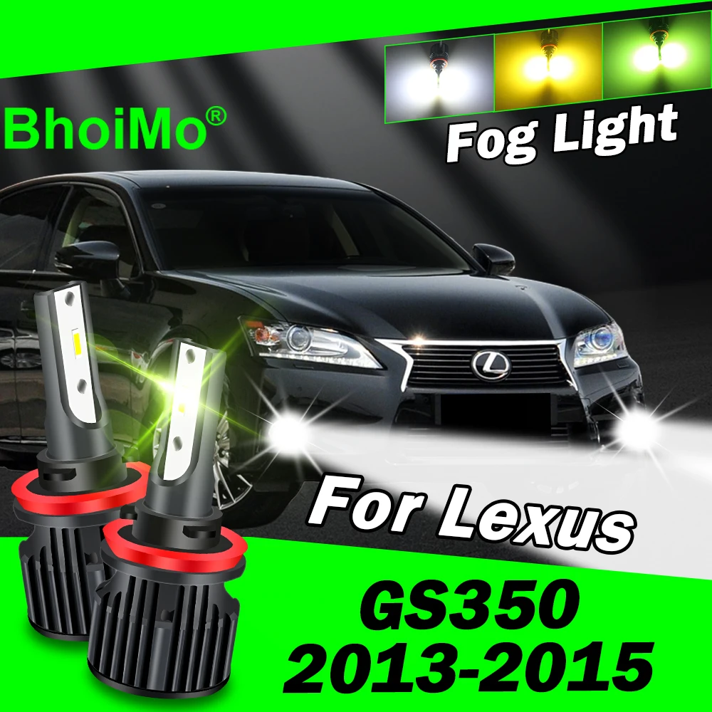 

BhoiMo Front Fog Light Lamp For Lexus GS350 Led Bulb 2013 2014 2015