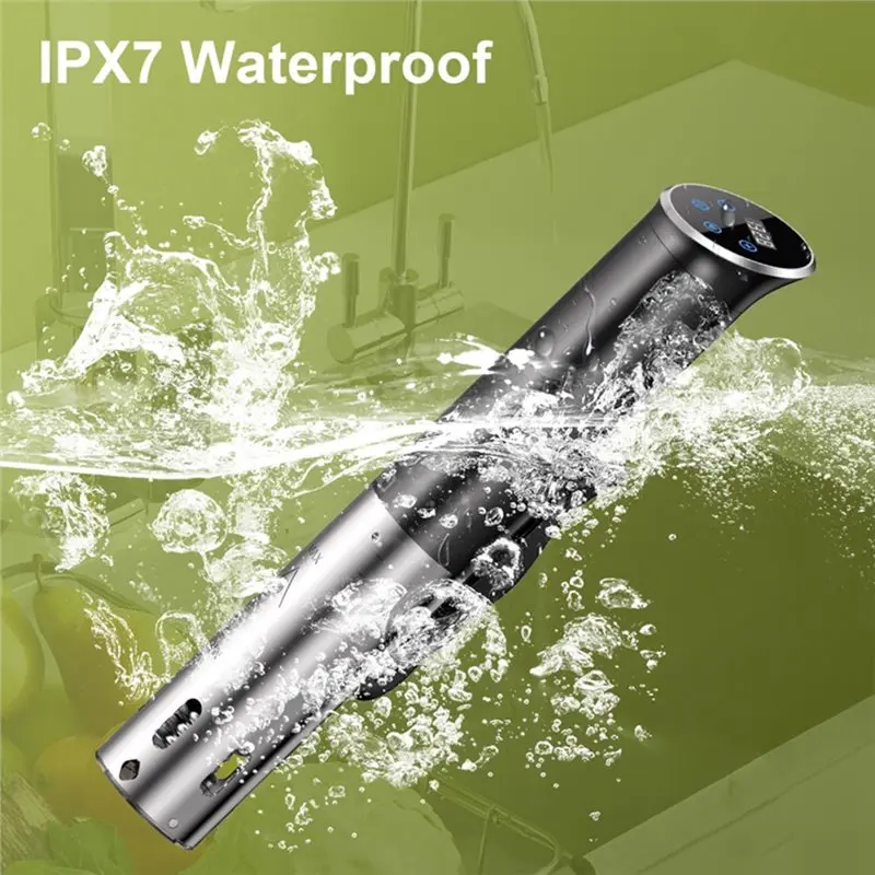 ABBZ-دقيقة الغمر المروج 1100 واط Sous Vide Cooker IPX7 شاشة LCD مقاومة للماء تعمل باللمس