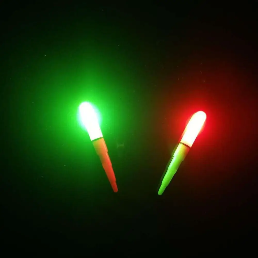 

61mm Lightsticks Electric Float Luminous LED Fish Bite Alarms Red Green Fishing Lamp Luminous Stick Deep Water