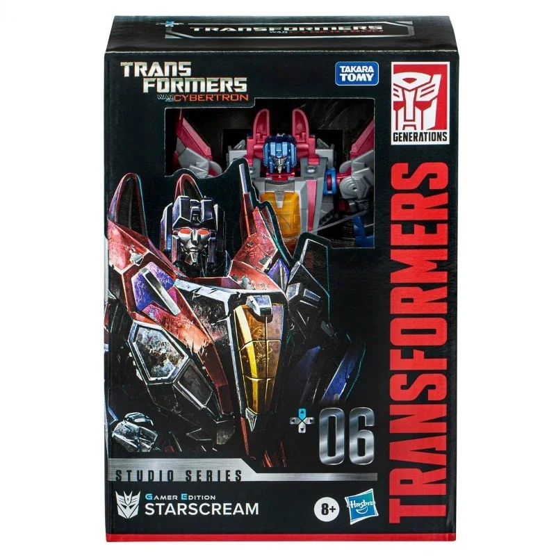 In stock Takara Tomy Transformers toys Studio Series SS-GE 06 Starscream Model Robot Collection Action Figures Toys Gifts Hobby