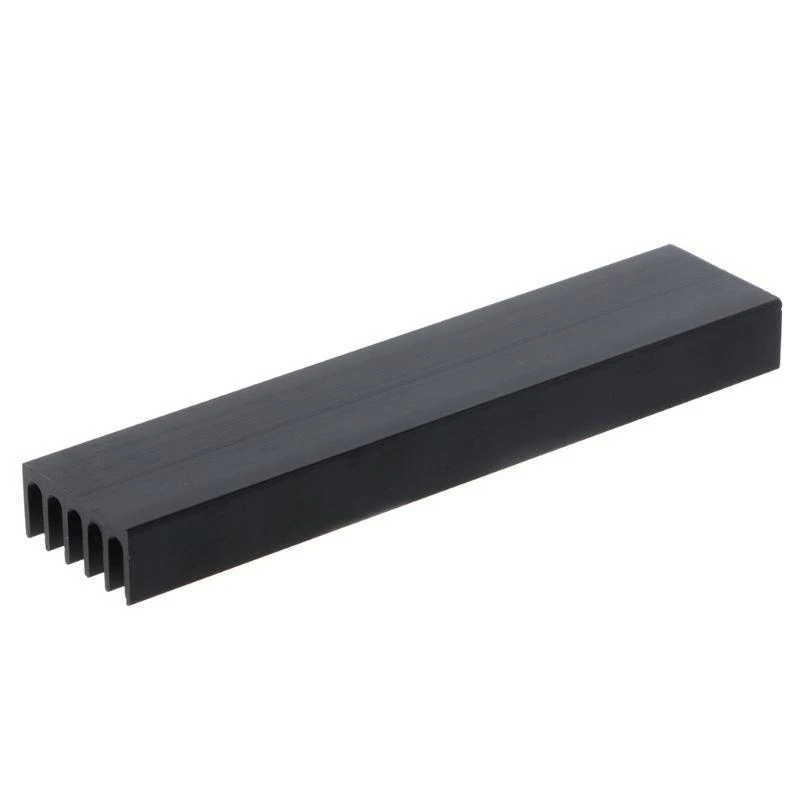 1 conjunto de dissipador de calor de alumínio com resfriamento de almofada térmica para NVME para M.2 NGFF 22110
