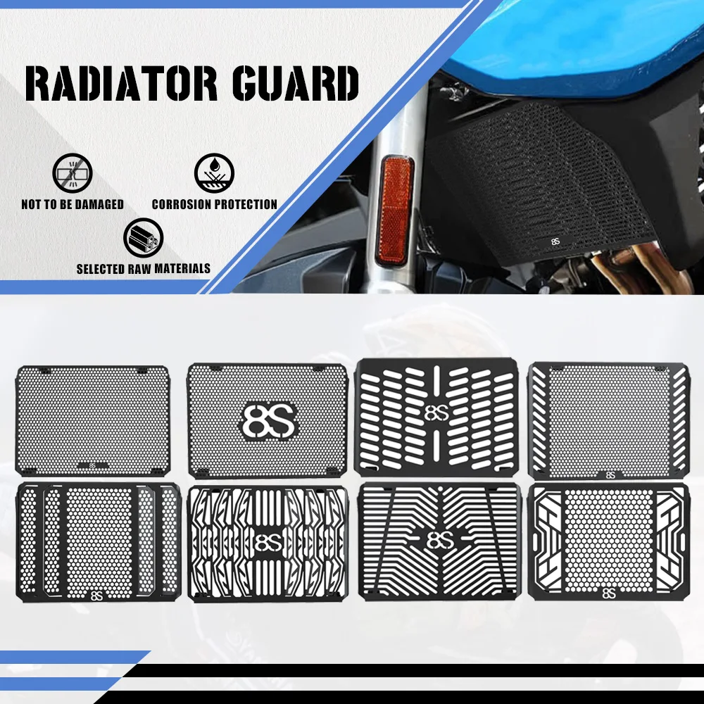 

Аксессуары для мотоциклов, защитные детали для решетки радиатора для Suzuki GSX-8S GSX8S 2023 2024 2025 GSX 8S, защитная крышка решетки радиатора