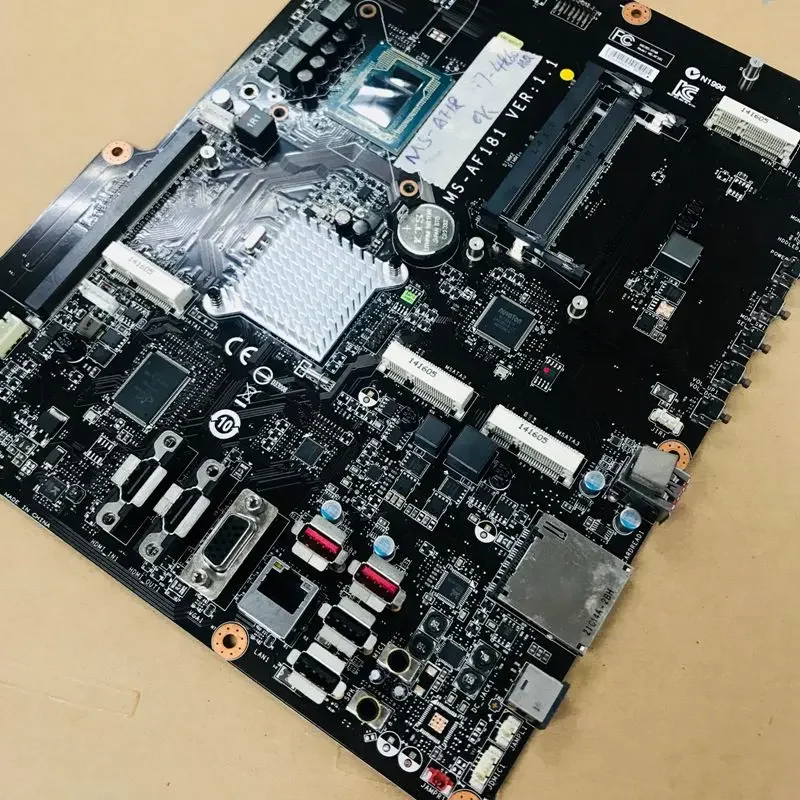 MS-AF18 MS-AF181 placa-mãe multifuncional para MSI com I7CPU 100% testada entrega OK