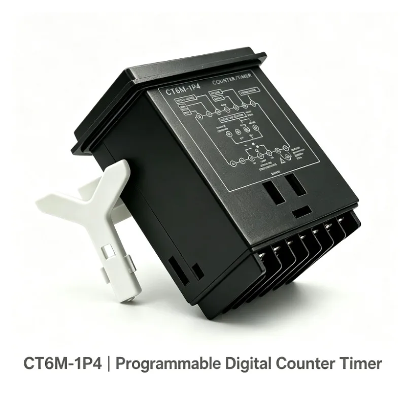 1Pcs CT6M-1P4 Digital Programmable Counter Timer 6 Digit Industrial Time Relay