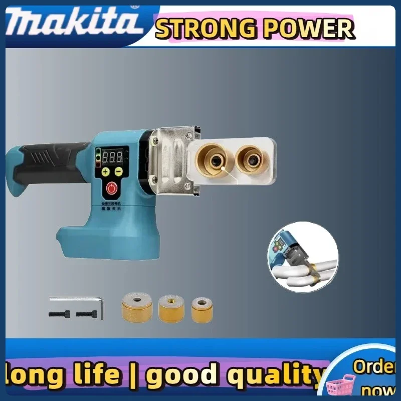 

Makita Electric Pipe Welding Machine Cordless Fuser PPR PE Soldering Iron Plastic Tube PP Heating Hot Melt