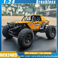 1/24 UDIRC UCX2405 Crawler RC Car Brushless/Brushed 4WD Mini Climb Racing Mini Rock Crawler 3 Speed ​​Transmission RTR RC Car