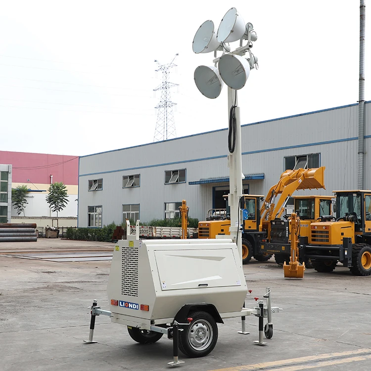 

Mobile Light Tower for Construction Portable Led Light Tower Outdoor Tower Lights
