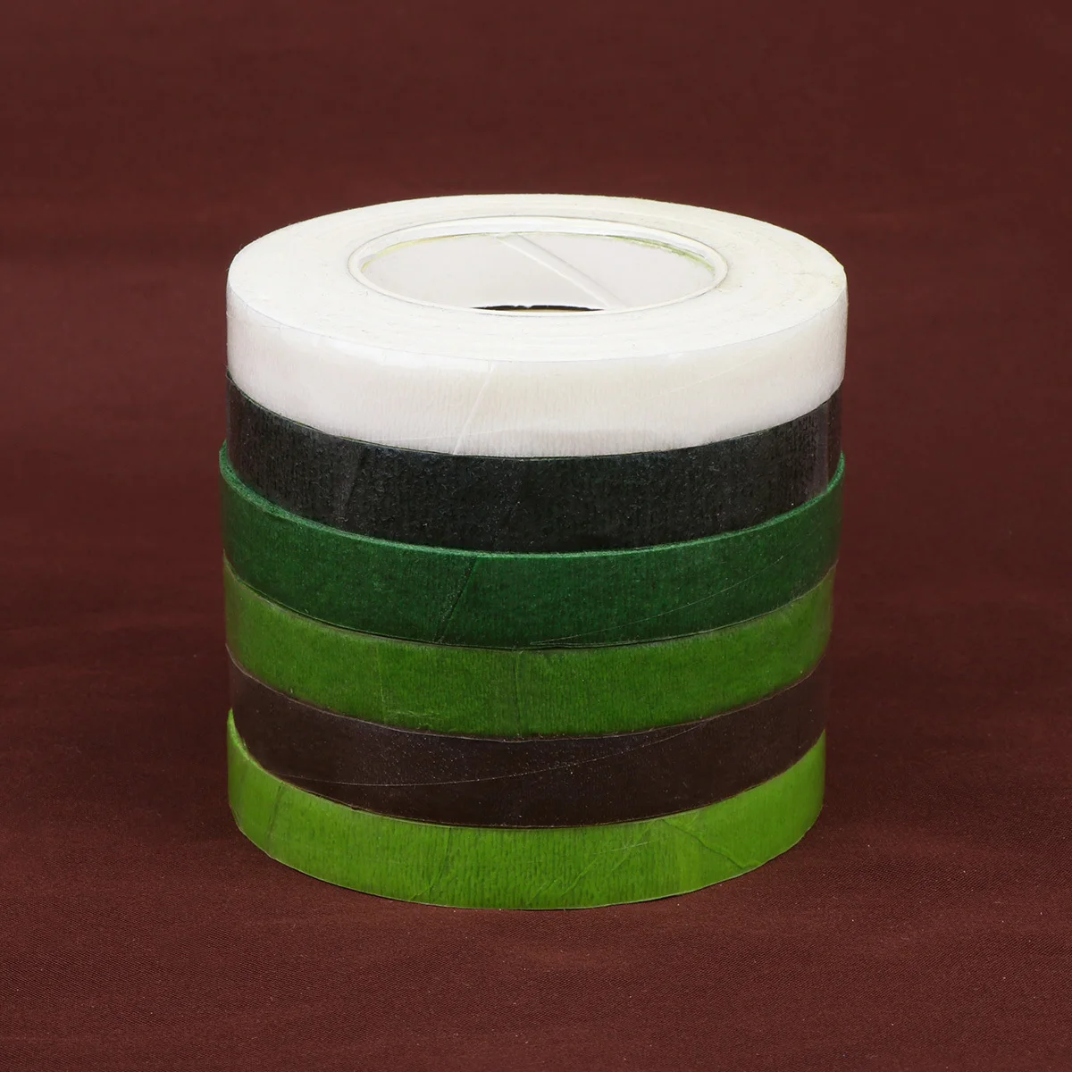 

6 Rolls Floral Tape Green Color Stem Wrap Bouquet Supplies Craft Decor DIY Projects Artificial Flowers Gift Wrapping