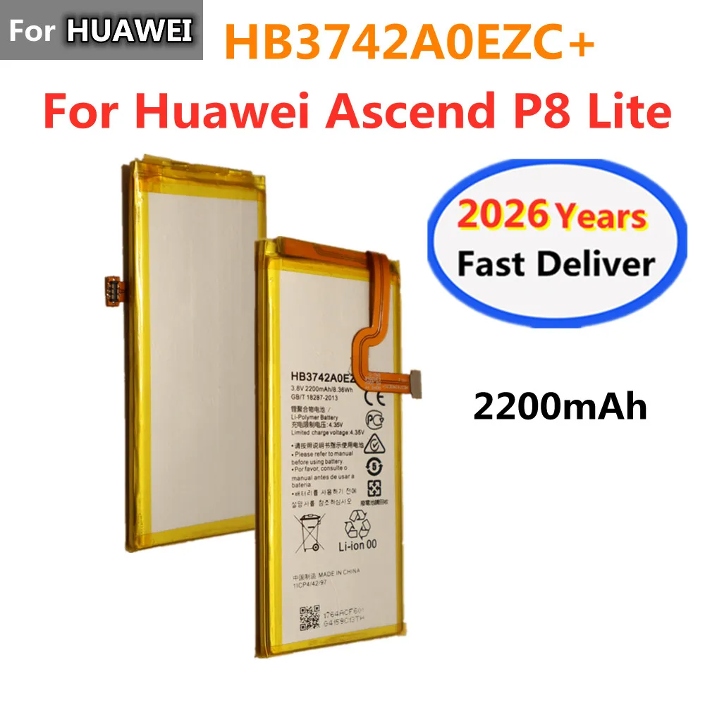 Batería HB3742A0EZC+ de 3250mAh para Huawei Ascend P8 Lite / Enjoy 5S, 2026, Envío Rápido