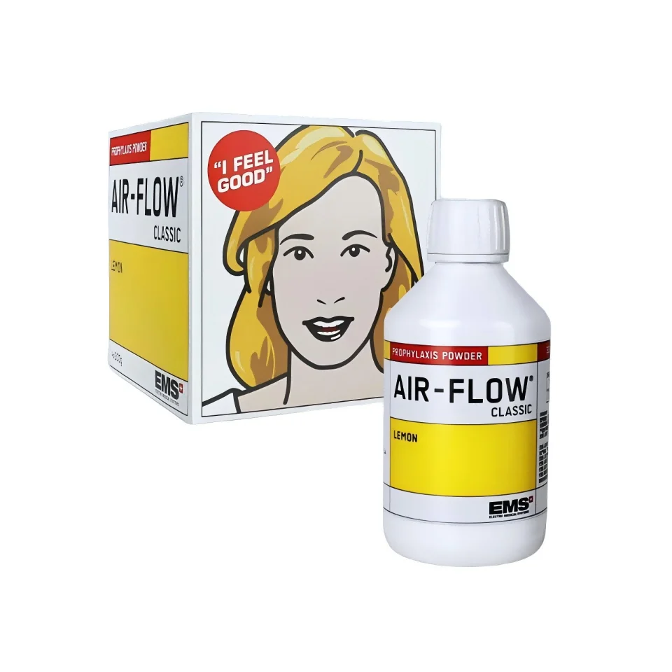 EMS Dental Prophy Powder Sodium Bicarbonate Air Polishing Powder for Supra Gingival Cleaning Stain Removal Teeth Whitening 300g