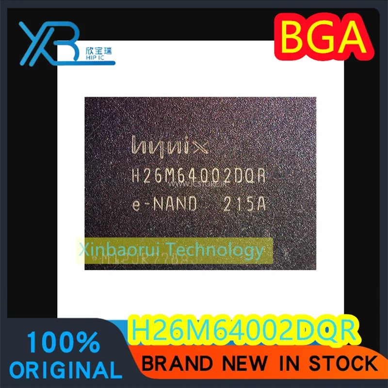 (1/20pieces) H26M64002DQR BGA169 EMMC 32GB memory chip IC 100% brand new good quality spot electronics