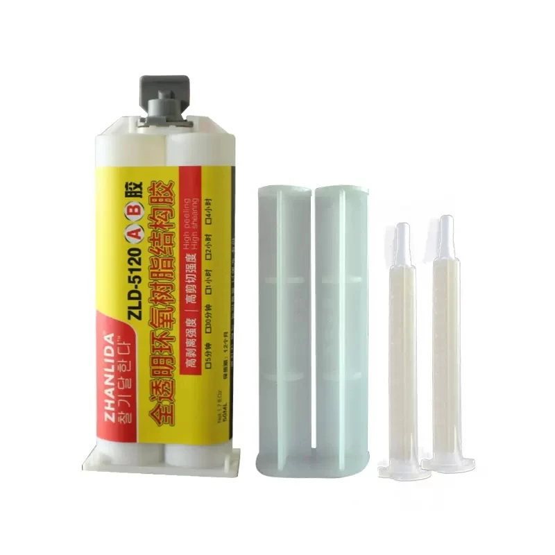 

Epoxy Resin AB Adhesive Transparent Strong Heat-resistant Glue for Metal Plastic Iron Aluminum Alloy Glass Acrylic Wood