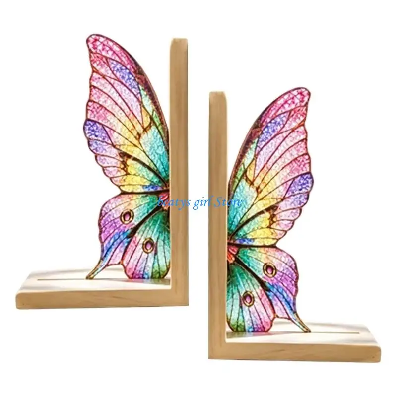 C7AB Bookshelf support pair with bases for reading corner display