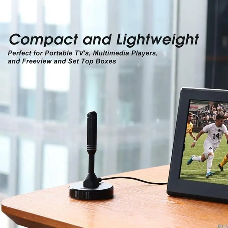 R91A Advanced 4K & 1080P Antenna with Space Saving Design HighGain Antenna