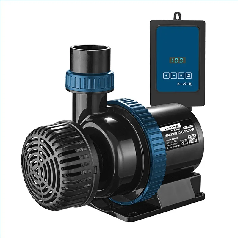

Cross-Border Intelligent Frequency Conversion Large Water Flow Submersible Water Pump for Fish Tank and Pond Dual-Use