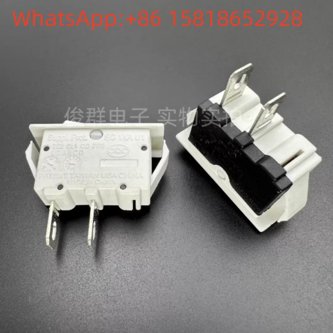 

5 шт. BS028-1 2-контактный, 2 положения, 15 А, 125 В переменного тока, кулисный переключатель корабельного типа, переключатель защиты от перегрузки