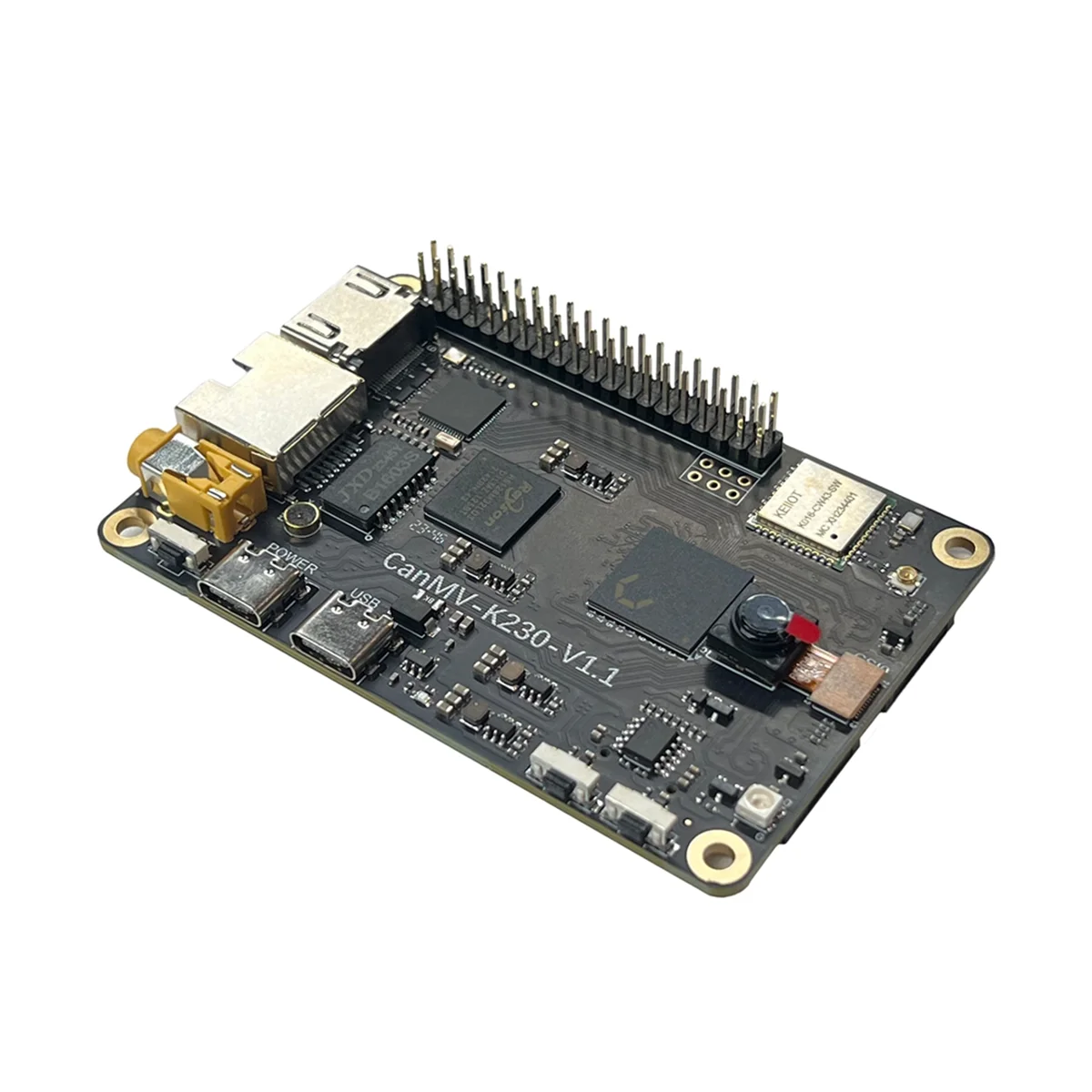 CanMV-K230 Embedded Dual-Core RISC-V CPU AI Development Board Build-in DPU HD Video Input LCD Display Support Linux