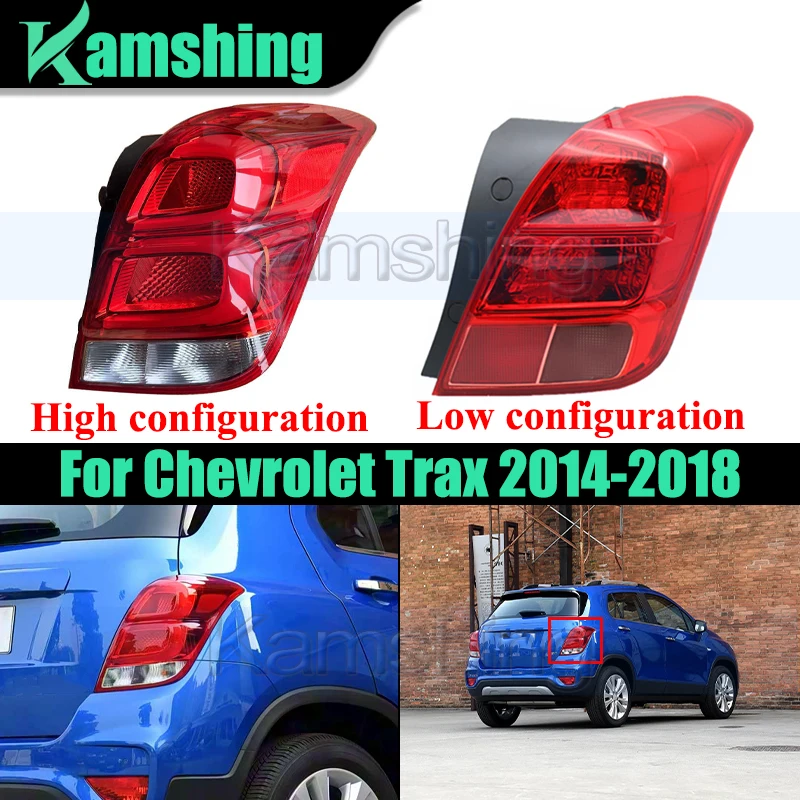 

Car Rear Bumper Taillight For Chevrolet Trax 2014-2018 Taillamp Driving Light Rear Brake Lamp Reversing Light Warning Lamp
