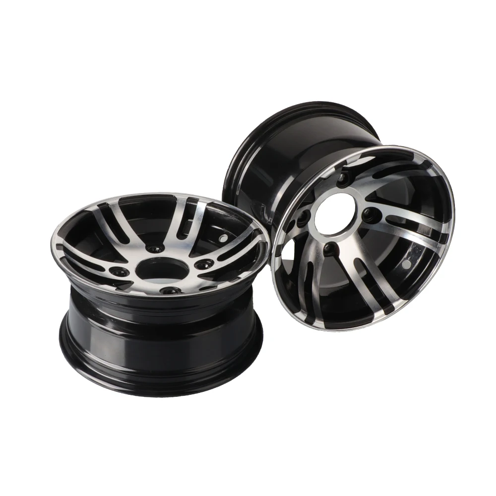 4 шт. 12-дюймовый обод ступицы колеса из алюминиевого сплава 110 мм * 4 шпильки для 150 200 250cc электрического 4-колесного квадроцикла Go Kart UTV Quad Buggy Golf Cart