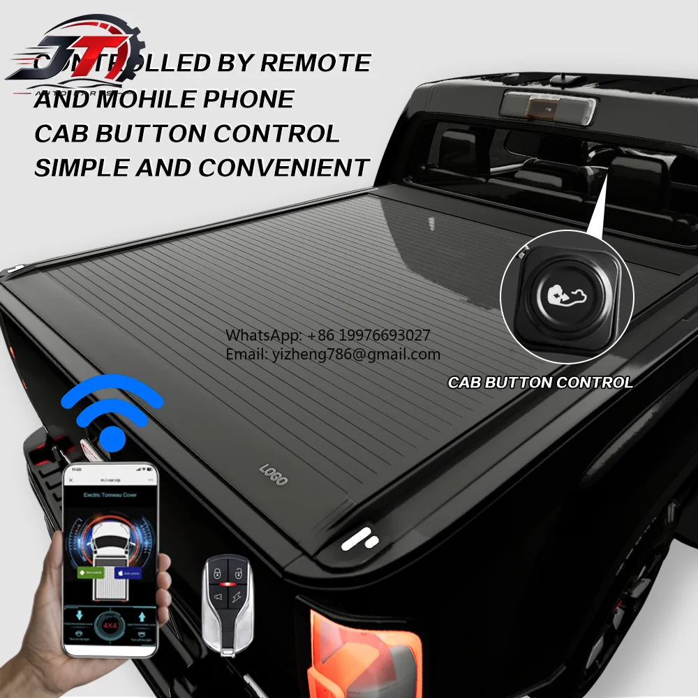 New style 2025 BYD Shark Premium Electric Pick-up Truck 6 Tonneau Cover Retractable Roller Lid Shutter Bed Cover Roll-up Waterpr