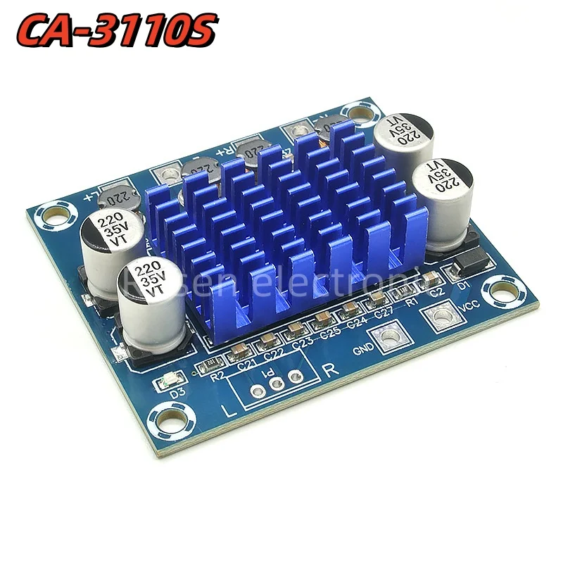 CA3110S CA3110A 30W 2 Channel Digital Stereo Audio Power Amplifier Board DC 26V 3A Hd Digital TPA3110 MP3 Amplifier Audio Board