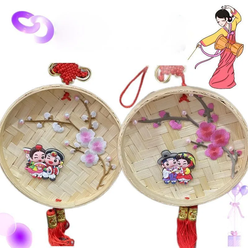 Korean Style Wall Pendant Wall Hanging Decoration Ornament Entrance Halls Home Living Room Furnishings Korean Ethnic Craft ZF204