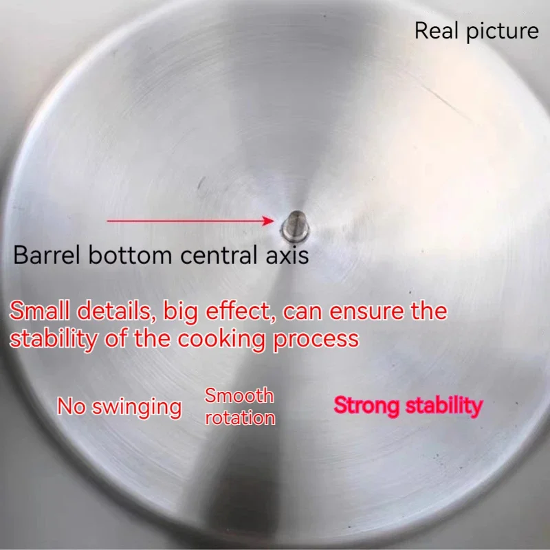 ماكينة آلية لتقلية الأواني الساخنة ، خلاط صغير ، جمبري بارد وزيت الفلفل الحار المزدوج ومربى الصلصة المقلية والكعك البارد ، سمك من النوع 30 قاعدة