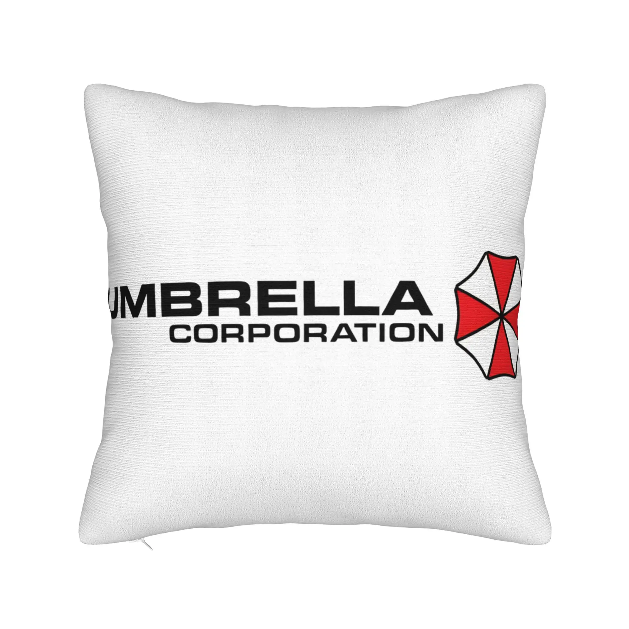 Pillow Cover Residents Evils Umbrella Corporations Logo  Retro Trendy Pillow Case For Sofa Home Decoration Pillowcases