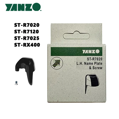 Yanzo 도로 자전거 명판 및 고정 나사, 왼손 11 속도 105, R7020, ST-R7020, R7120, R7025, RX400