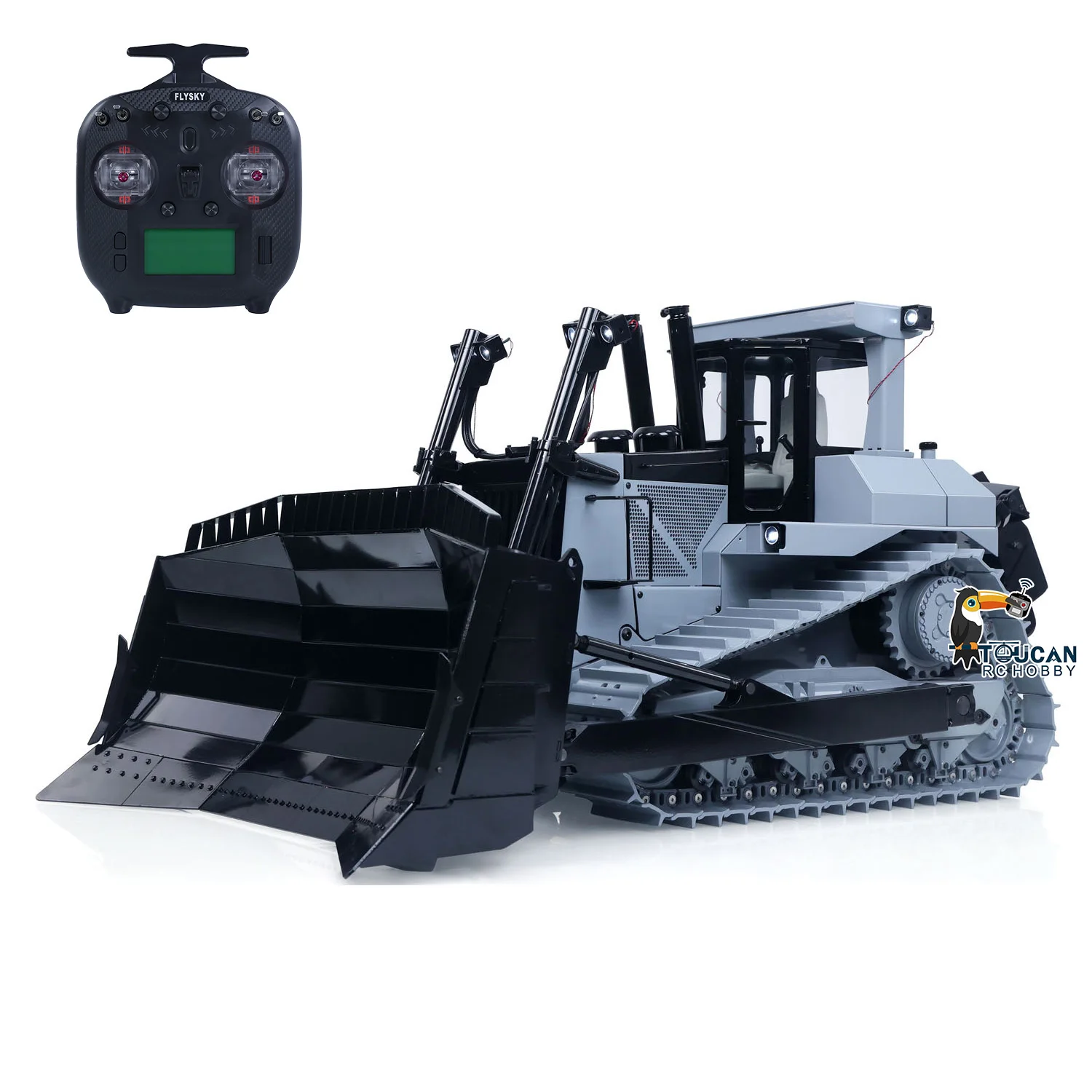 

Игрушечный радиоуправляемый бульдозер JDM-98 DXR2 Ultra 1/14, металлический, гидравлический, 4-канальный, с поддержкой Flysky ST8, звуком, светом, ESC и мотором