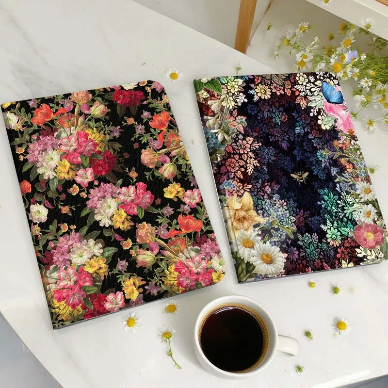 

Colorful Floral Pattern Design Gift Tablet Case For Huawei Honor MatePad MediaPad Air 5 6 7 11 V6 V7 V8 V9 X9 X8 T10 T10s C5e T5