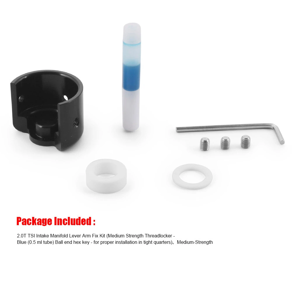 ​021071ECS01 2.0T TSI Intake Manifold Lever Arm Fix Kit For Audi 8U A3 B8 TT for VW Beetle CC EOS Golf Jetta Passat B6 Tiguan