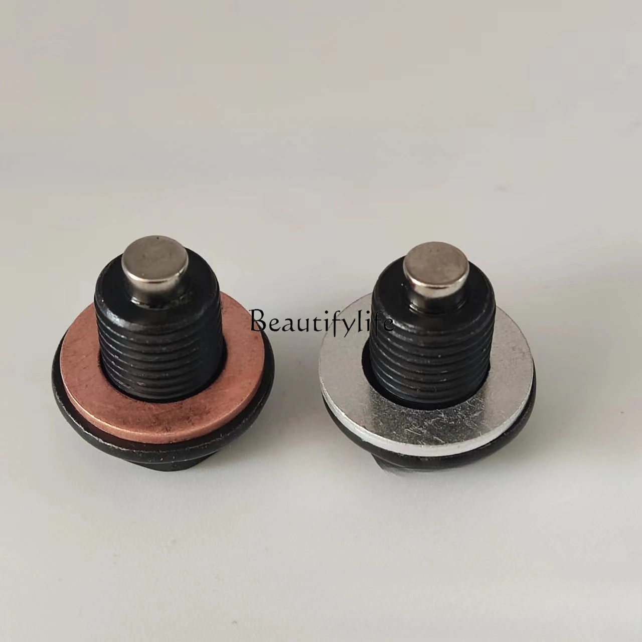 

2 Automobile oil pan Magnetic oil drain screw Magnetized oil plug bolt