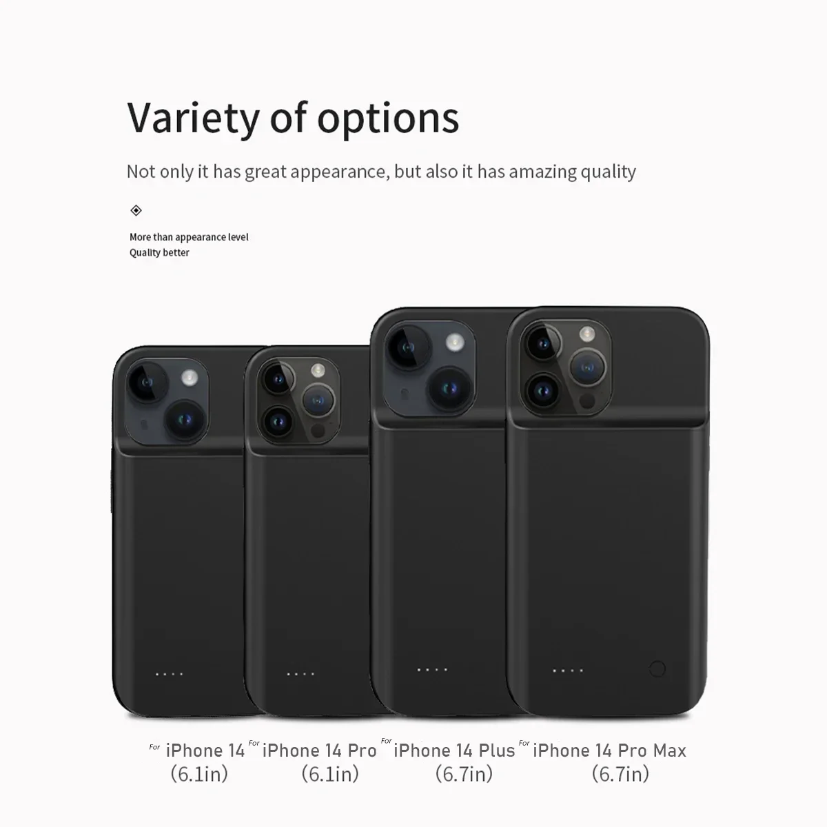 Funda con cargador de batería inteligente para iPhone 13, 14, 15 Pro Max, XR, XS Max 13, Mini batería externa portátil, cubierta de carga, batería externa