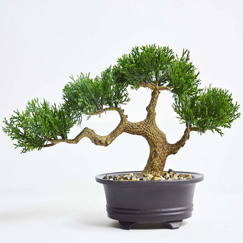 Simulation Plants Pine Needles Bonsai Artificial Decoration Realistic Artificial Bonsai Artificiales Home Decor Accessories