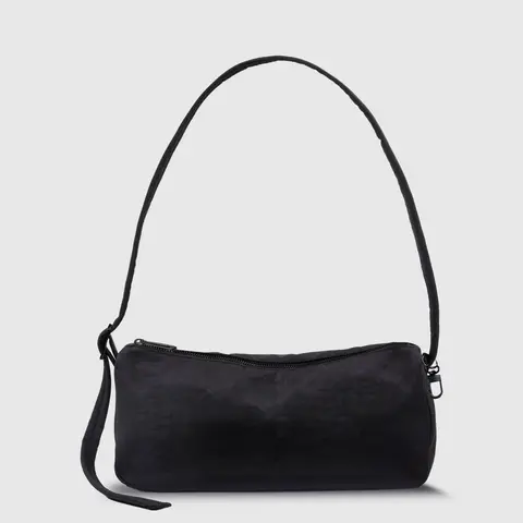 Nylon Mini Loaf Bag Fashion Large Capacity Women Nylon Bowler Bag  Trendy Commuting Shoulder Bags Shopping Crossbody Pack