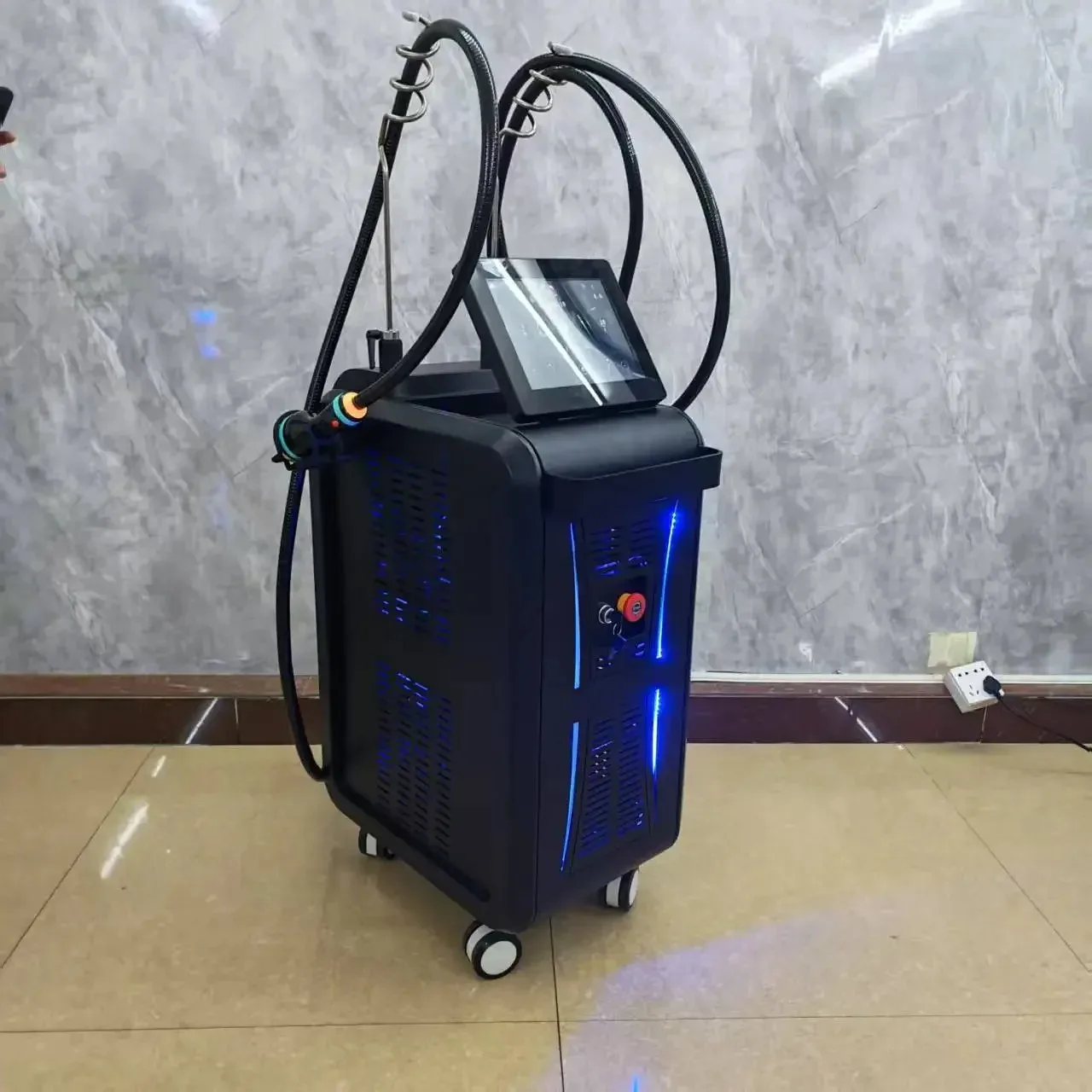 

Профессиональная микроволновая печь с 3 ручками Co интеллекта 2,45 ГГц, косметическая машина для удаления ледяной микроволновой печи, антивозрастная машина для холодной микроволновой печи