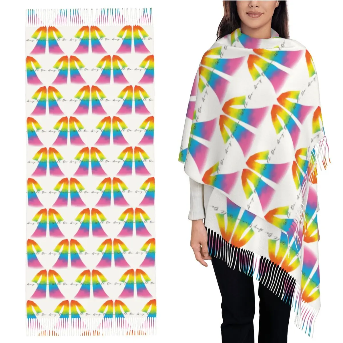 

Any Dream Will Do - Joseph Scarf Tassel Scarves for Women Soft Warm Shawls and Wraps Large Fall Winter Shawl Wrap