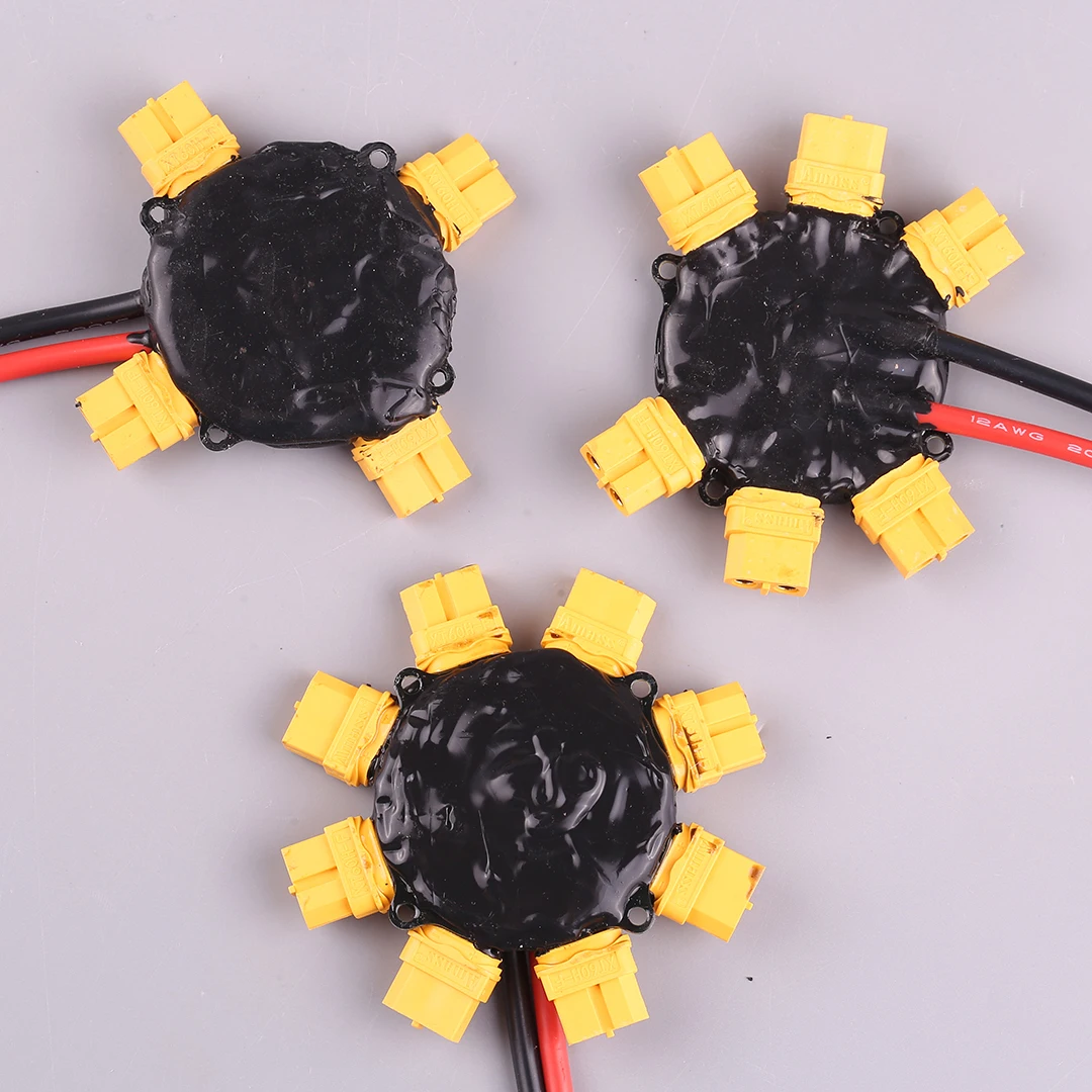 New Version Spot High Current 200A Electric Adjustable Multi-Rotor Hub Board for Plant Protection Drone Distribution Board